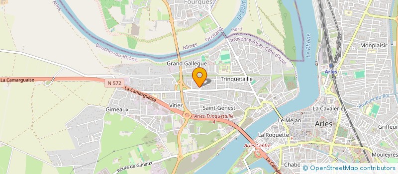localisation de l'entreprise MONSIEUR PIERRE ANSTETT à ARLES