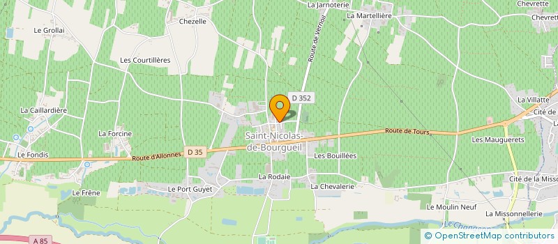 localisation de l'entreprise MONSIEUR PIERRE-ANTHONY GRISARD  SAINT-NICOLAS-DE-BOURGUEIL