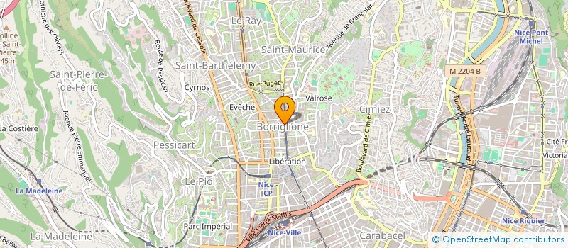 localisation de l'entreprise MONSIEUR PIERRE-ANTOINE ALBERTINI à NICE
