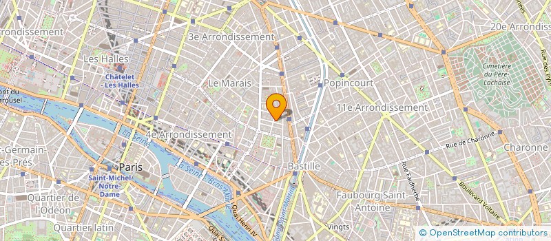 localisation de l'entreprise MONSIEUR PIERRE-ANTOINE BISSONNIER  PARIS