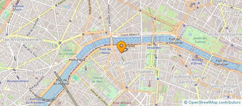 localisation de l'entreprise MONSIEUR PIERRE-ANTOINE BLONSARD  PARIS