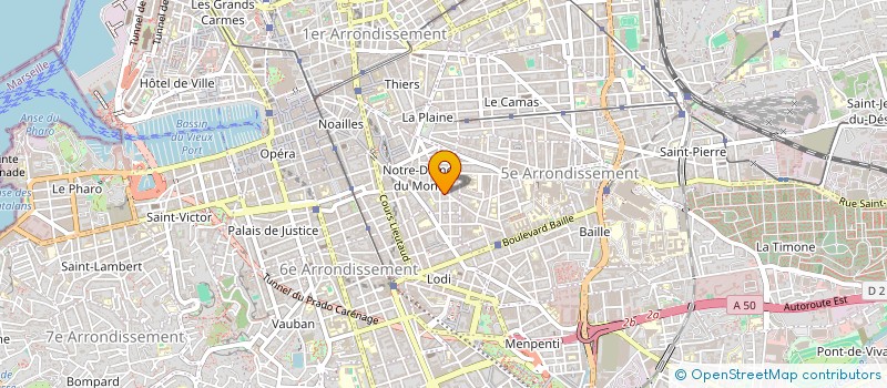 localisation de l'entreprise MONSIEUR PIERRE-ANTOINE D'AQUILA à MARSEILLE