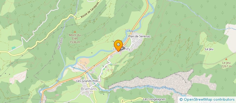 localisation de l'entreprise MONSIEUR PIERRE-ANTOINE DAMEVIN  VAL-CENIS