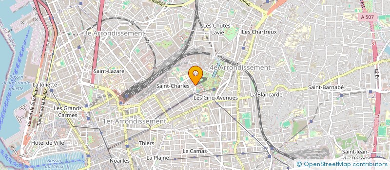 localisation de l'entreprise MONSIEUR PIERRE-ANTOINE FRANCOU à MARSEILLE
