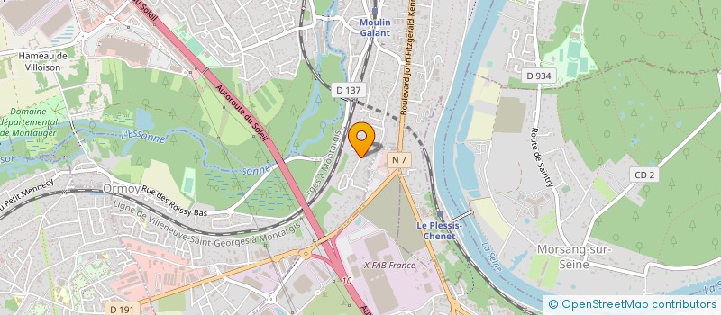 localisation de l'entreprise MONSIEUR PIERRE-ANTOINE HENNY  ORMOY