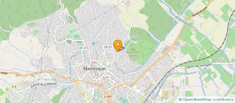 localisation de l'entreprise MONSIEUR PIERRE-ANTOINE JULIEN à MANOSQUE