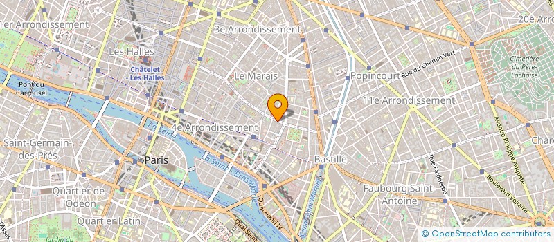 localisation de l'entreprise MONSIEUR PIERRE-ANTOINE LAJOIE  PARIS