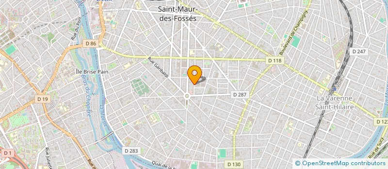 localisation de l'entreprise MONSIEUR PIERRE ANTOINE LEVY à SAINT-MAUR-DES-FOSSES