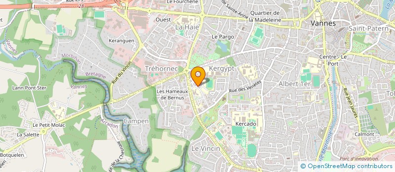 localisation de l'entreprise MONSIEUR PIERRE-ANTOINE MALO-SEVESTRE à VANNES