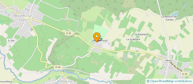 localisation de l'entreprise MONSIEUR PIERRE-ANTOINE MORTIER  TERRANJOU