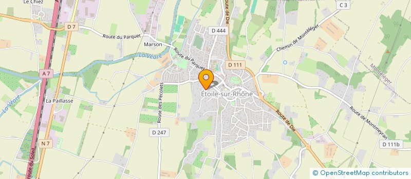 localisation de l'entreprise MONSIEUR PIERRE-ANTOINE PIERRE ANTOINE ZAMITH  ETOILE-SUR-RHONE