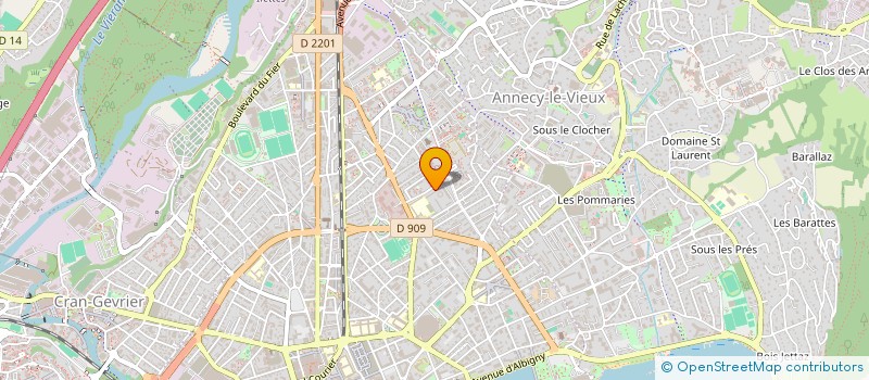 localisation de l'entreprise MONSIEUR PIERRE-ANTOINE PLAS  ANNECY