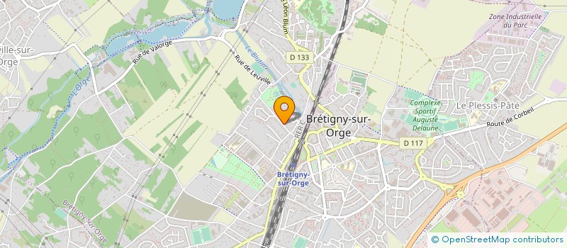 localisation de l'entreprise MONSIEUR PIERRE ANTOINE POTIER à BRETIGNY-SUR-ORGE