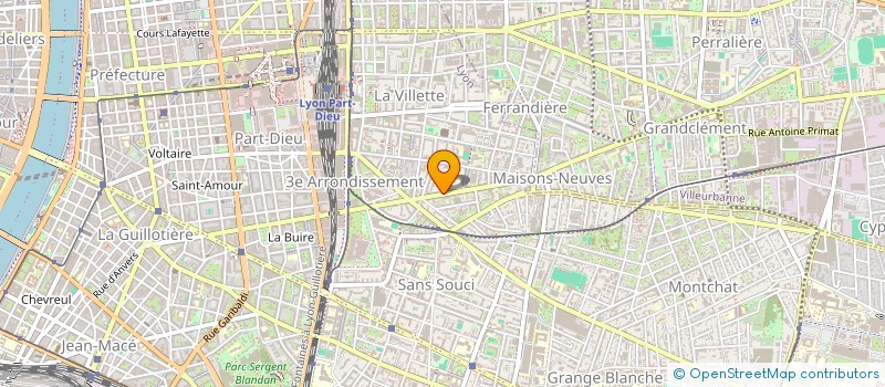 localisation de l'entreprise MONSIEUR PIERRE-ANTOINE RETIF  LYON