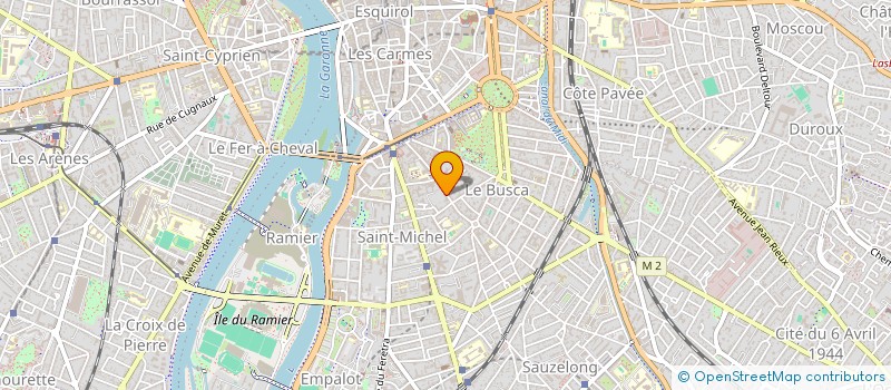 localisation de l'entreprise MONSIEUR PIERRE-ANTOINE RIVES à TOULOUSE