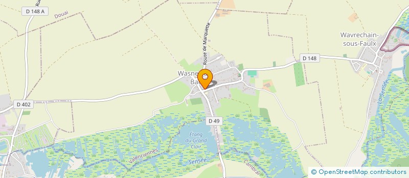 localisation de l'entreprise MONSIEUR PIERRE-ANTOINE ROUSSEL à WASNES-AU-BAC