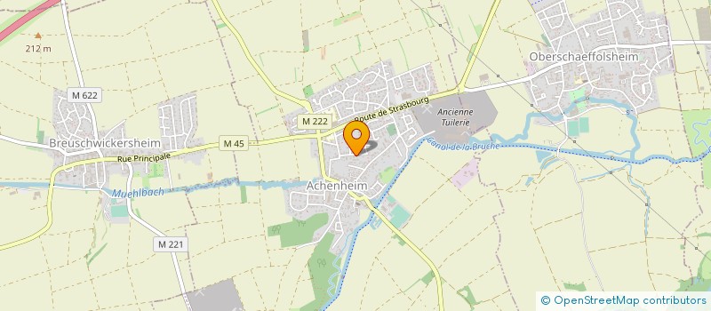localisation de l'entreprise MONSIEUR PIERRE-ANTOINE ROUX  ACHENHEIM