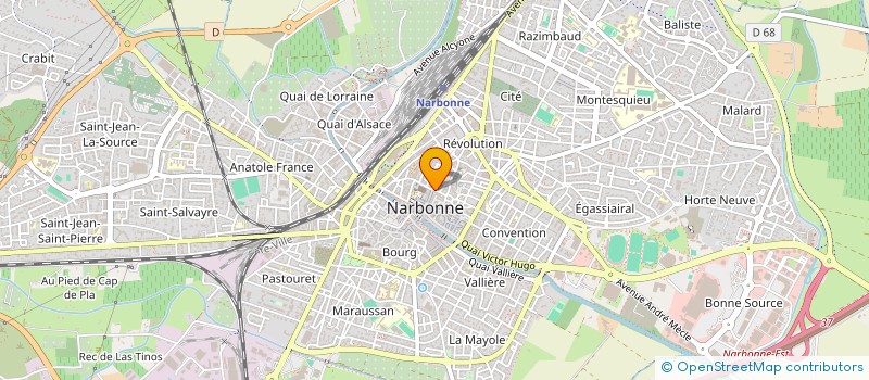 localisation de l'entreprise MONSIEUR PIERRE-ANTOINE VERDEL à NARBONNE