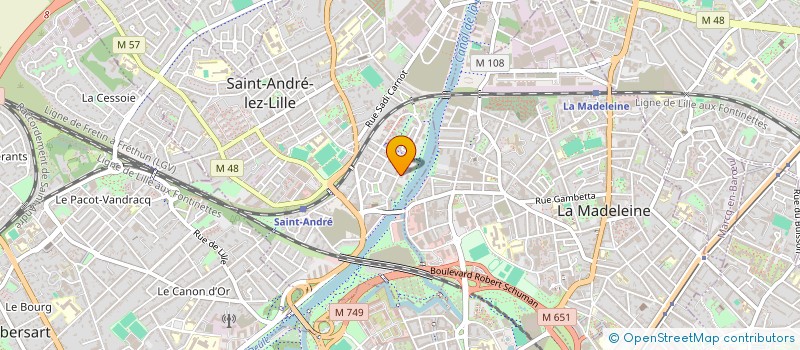 localisation de l'entreprise MONSIEUR PIERRE-ANTOINE WAXIN à SAINT-ANDRE-LEZ-LILLE