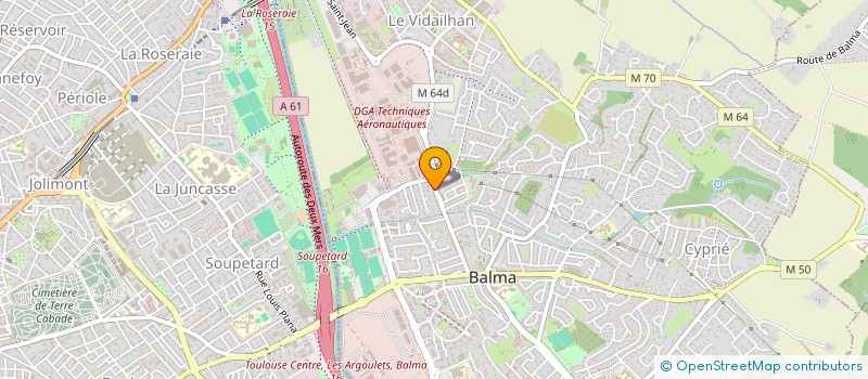 localisation de l'entreprise MONSIEUR PIERRE AOUN à BALMA