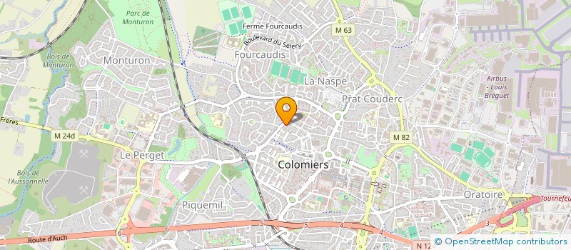 localisation de l'entreprise MONSIEUR PIERRE ARBELTIER à COLOMIERS