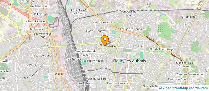 localisation de l'entreprise MONSIEUR PIERRE ARCELIN à FLEURY-LES-AUBRAIS