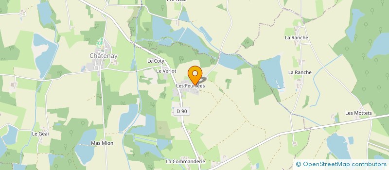 localisation de l'entreprise MONSIEUR PIERRE ARCHER à CHATENAY