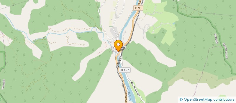 localisation de l'entreprise MONSIEUR PIERRE ARCHINARD  SAINTE-CROIX