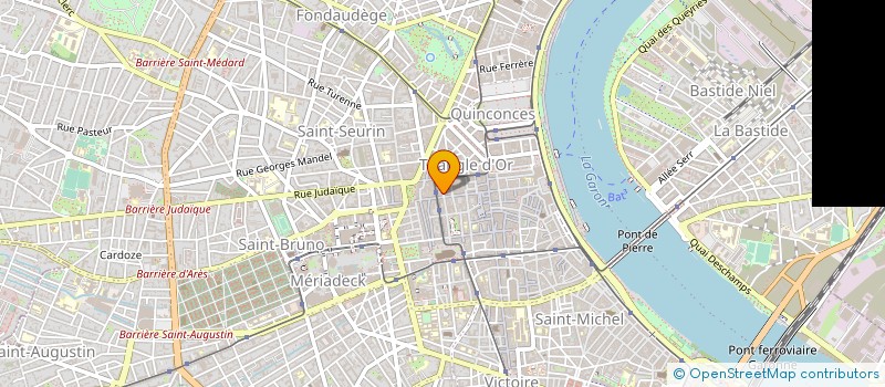 localisation de l'entreprise MONSIEUR PIERRE ARIBAUD à BORDEAUX