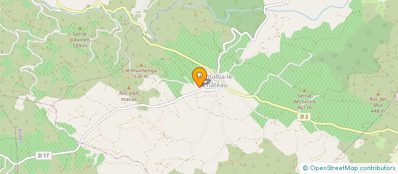 localisation de l'entreprise MONSIEUR PIERRE ARIS  MONTALBA-LE-CHATEAU