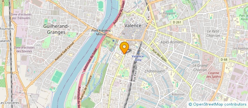 localisation de l'entreprise MONSIEUR PIERRE ARMAND à VALENCE