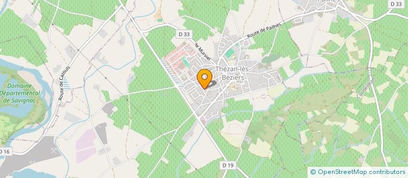 localisation de l'entreprise MONSIEUR PIERRE ARMENGOL  THEZAN-LES-BEZIERS