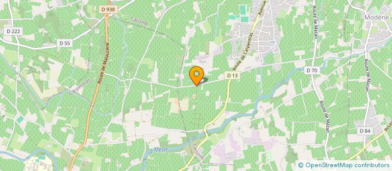 localisation de l'entreprise MONSIEUR PIERRE-ARNAUD CHARRASSE  CAROMB