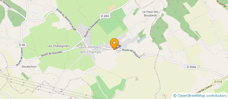 localisation de l'entreprise MONSIEUR PIERRE ARNAUD COLAS  SAINT-PHILBERT-DES-CHAMPS