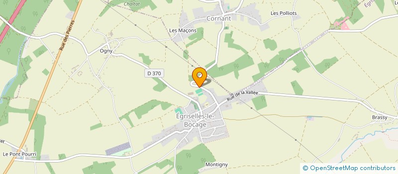 localisation de l'entreprise MONSIEUR PIERRE ARNAUD CORNET  EGRISELLES-LE-BOCAGE