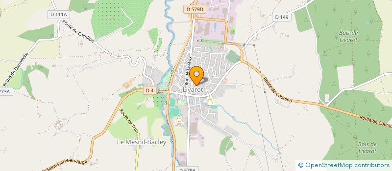 localisation de l'entreprise MONSIEUR PIERRE-ARNAUD GIRARD à LIVAROT-PAYS-D'AUGE