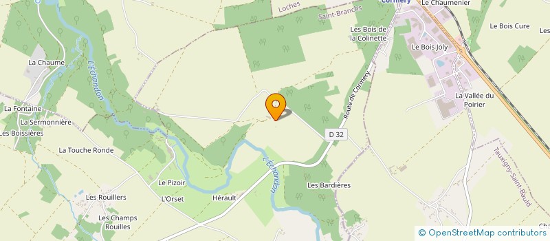 localisation de l'entreprise MONSIEUR PIERRE ARNAULT  SAINT-BRANCHS