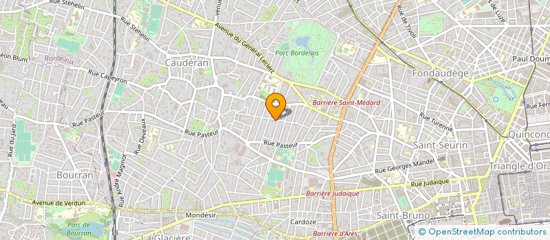 localisation de l'entreprise MONSIEUR PIERRE AROLDI à BORDEAUX