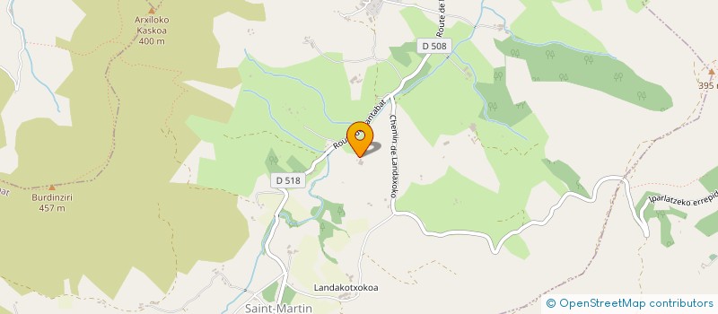 localisation de l'entreprise MONSIEUR PIERRE ARRAZTOA à LANTABAT