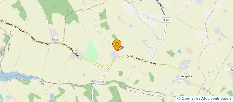 localisation de l'entreprise MONSIEUR PIERRE ARRIBAT-BRU  FIAC