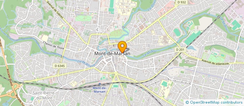 localisation de l'entreprise MONSIEUR PIERRE ARRIBE  MAUMUSSON-LAGUIAN