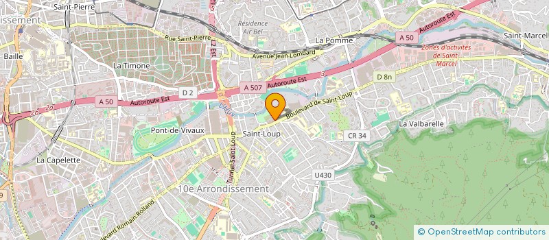localisation de l'entreprise MONSIEUR PIERRE ARTHUR STROUK à MARSEILLE