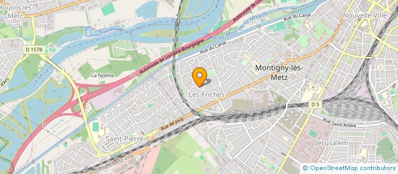 localisation de l'entreprise MONSIEUR PIERRE ARVEILER à MONTIGNY-LES-METZ