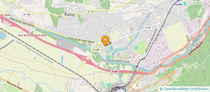 localisation de l'entreprise MONSIEUR PIERRE ASCEDU  PASSY