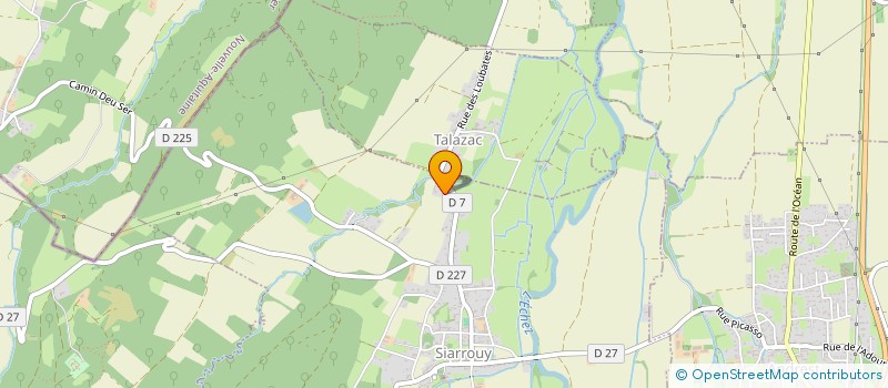 localisation de l'entreprise MONSIEUR PIERRE ASTIER  CAIXON