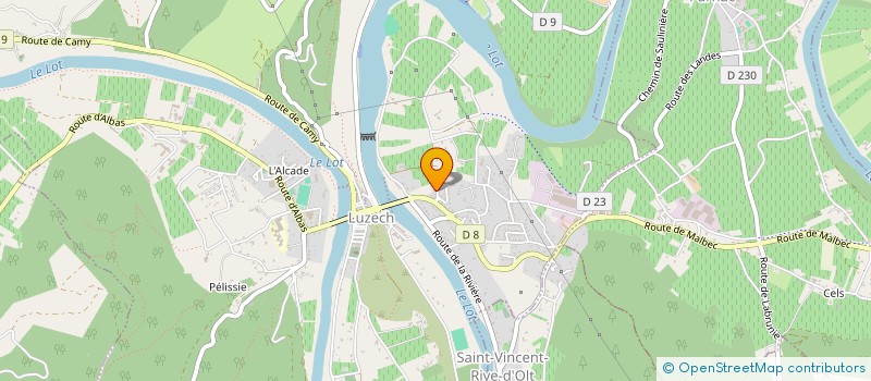 localisation de l'entreprise MONSIEUR PIERRE ATTALES  LUZECH