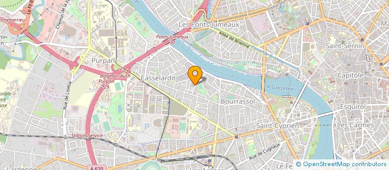 localisation de l'entreprise MONSIEUR PIERRE AUBERT à TOULOUSE