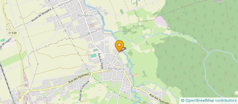 localisation de l'entreprise MONSIEUR PIERRE AUBIES-TROUILH  BENEJACQ