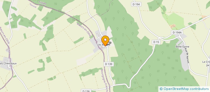 localisation de l'entreprise MONSIEUR PIERRE AUBRAT  SAINT-MARDS-EN-OTHE