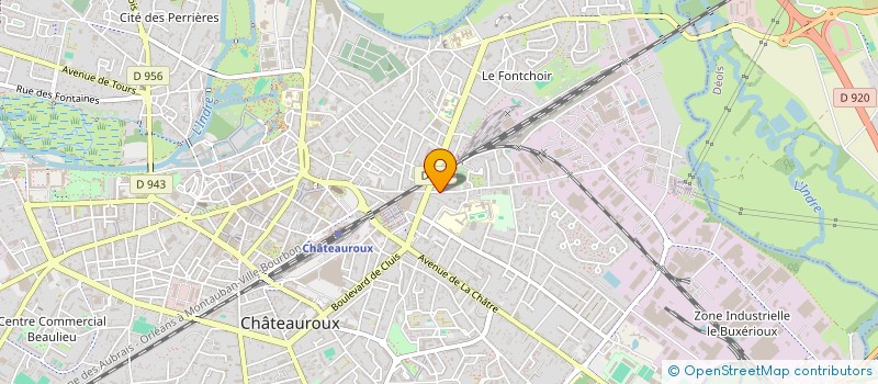 localisation de l'entreprise MONSIEUR PIERRE AUGAY à CHATEAUROUX